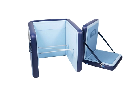 Надувное бескаркасное разборное кресло из AirDeck Drop Stitch