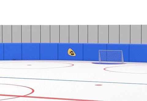 Защитный бортовой комплекс для занятий шорт-треком