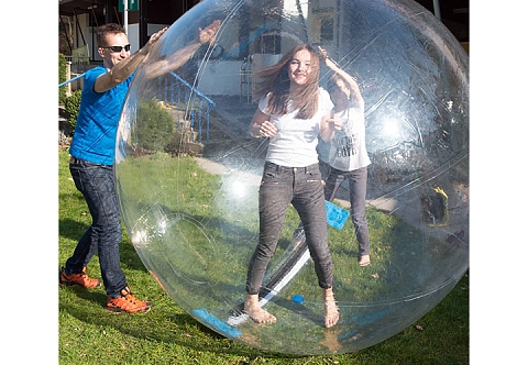 Прозрачный шар для танцев из прочной ТПУ пленки 0.7 мм