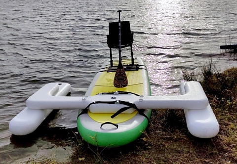 Надувной модуль для устойчивости досок SUP (сапборд)