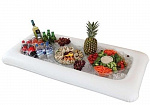 Фотография Надувной мобильный стол для Бассейна, кейтеринга, мероприятий (портативный холодильник для льда) из ПВХ ТПУ 210D ТаймТриал