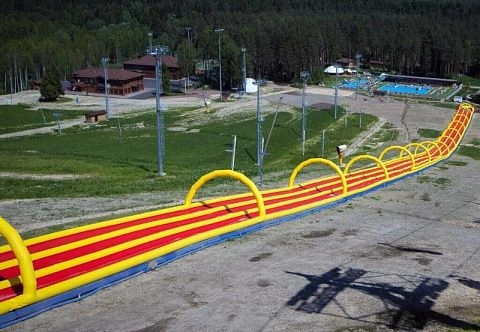 Надувная водная Турбо Горка «Экстрим»