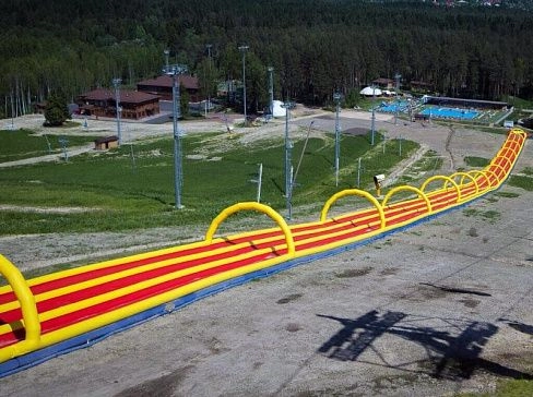 Надувная водная Турбо Горка «Экстрим»