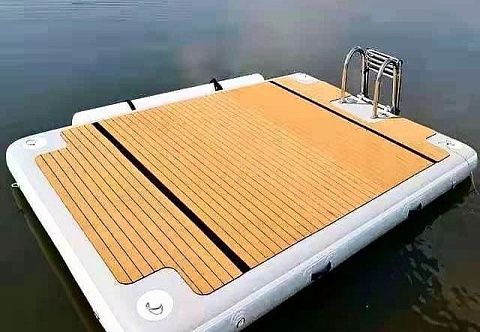 Надувная платформа (пирс, пристань) AirDeck для активного отдыха на воде