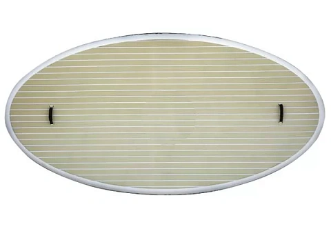 Надувная овальная платформа AirDeck для активного отдыха на воде