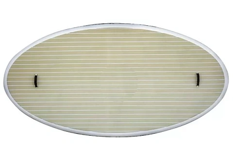 Надувная овальная платформа AirDeck для активного отдыха на воде