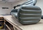 Фотография Надувной бескаркасный диван трансформер из ПВХ ТаймТриал