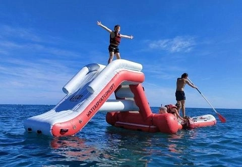 Надувная горка для досок SUP (сапборд) или для платформы