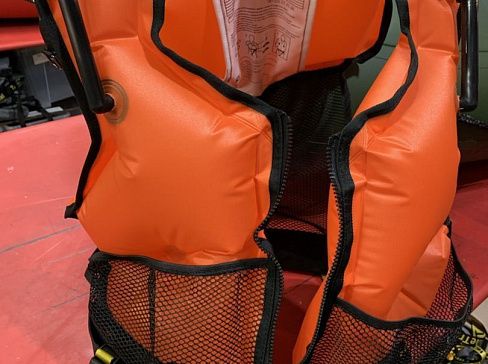 &quot;НСЖ-ТТ УЛЬТРАЛАЙТ&quot; - надувной спасательный спас жилет ГИМС  для лодки, байдарки, пакрафта, каяка