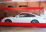 Надувной гараж для легкового автомобиля «Автокапсула» из ТПУ ТаймТриал