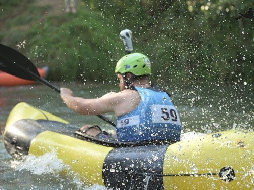 Чемпионат Ворота в Осень на р.Воря на пакрафтах Кайман