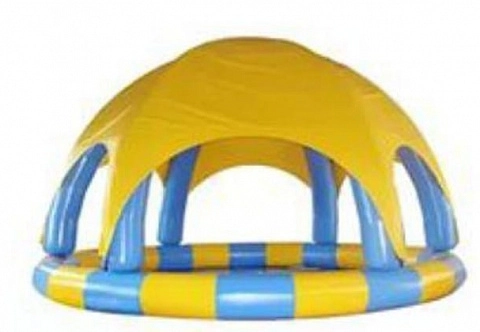 Надувной крытый бассейн для аквазорбов