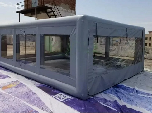 Надувной мобильный павильон, палатка, шатер с герметичным пневмокаркасом