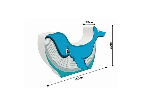 Мягкая фигура-кресло «Кит»