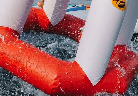 Надувная беседка для отдыха на воде - Комбо