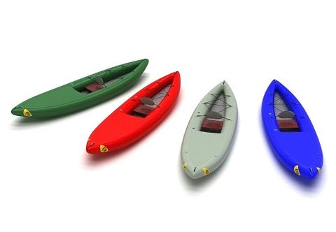 «ЩУКАРЬ ЛАЙТ-310» - одноместный сверхлегкий надувной паккаяк (пакрафт) из ТПУ
