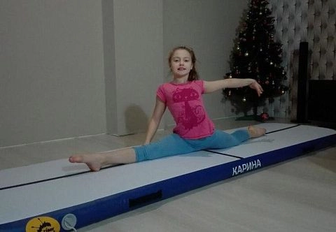 Надувной гимнастический мат «Пируэт» MAX