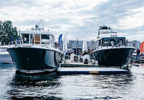 Надувная Аэроплатформа из AirDeck Drop Stitch для отдыха на воде и обслуживания Яхт