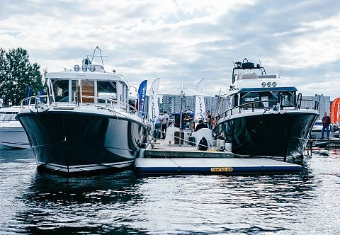 Надувная Аэроплатформа из AirDeck Drop Stitch для отдыха на воде и обслуживания Яхт