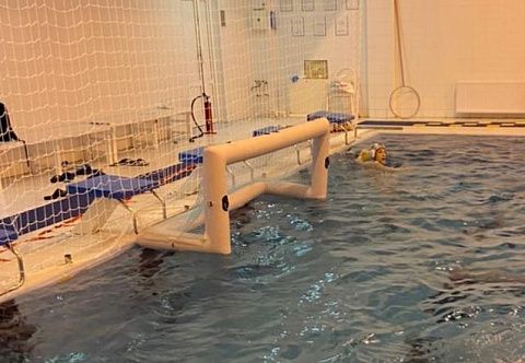 Профессиональные мобильные надувные ворота для водного поло Профессиональные мобильные надувные ворота для водного поло