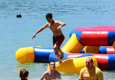 Надувной развлекательный аквапарк «СУПЕР ВСПЛЕСК»