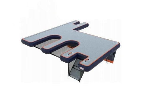 "ДОК" - надувной причал (пирс, пристань, понтон) универсальный для гидроцикла, швертбота и отдыха на воде из AirDeck (воздушная палуба)