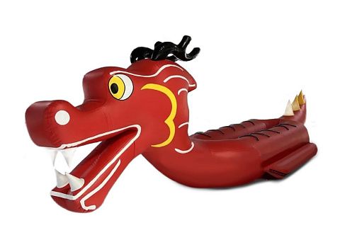 &quot;КИТАЙСКИЙ ДРАКОН-ДАБЛ&quot; - надувные зимние, водные сани дубль-банан для катания за снегоходом, квадроциклом, катером