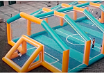 Фотография Большое надувное футбольное поле из ПВХ ТаймТриал