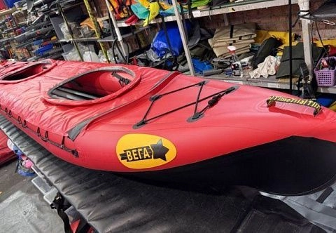 Фартук защитный из ПВХ на байдарку Вега-2