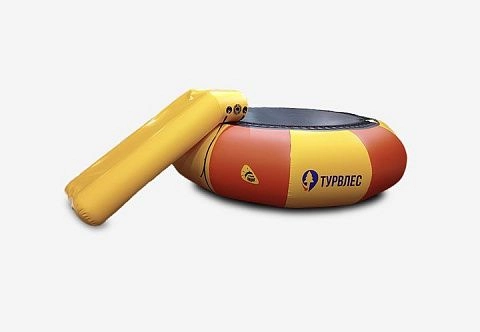 Надувная водная горка большая для батута