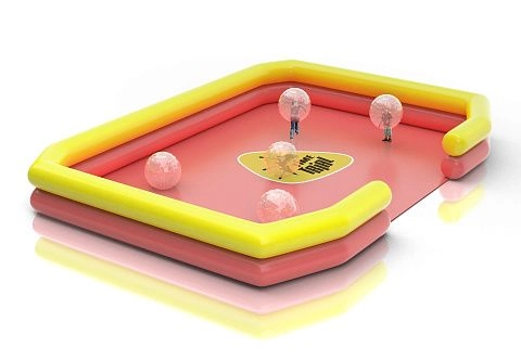 Надувная арена для бамперболов  BOOM