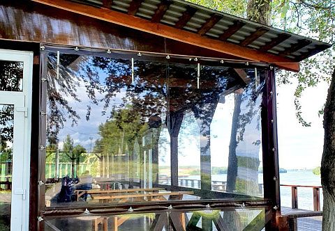 Мягкие окна из ПВХ для беседки, веранды и террасы