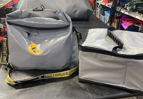 Сумка (герма) герметичная ПВХ с внутренними отсеками для фотоаппарата