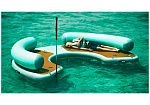 Фотография Надувная полукруглая платформа для отдыха на воде, море, озере из AIRDECK (DWF, DROP STITCH) ТаймТриал