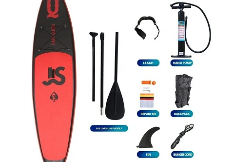 Надувная доска SUP BOARD (сапборд) DARQ QUEEN 11" (335*82*15 см) с веслом Надувная доска SUP BOARD (сапборд) DARQ QUEEN 11" (335*82*15 см) с веслом