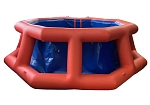 Фотография Пневмокаркасный надувной бассейн САПФИР из ПВХ (с тентом и защитным пологом) из ПВХ (PVC) ТаймТриал