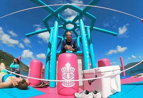 Надувная беседка 