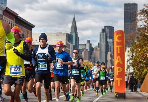 Надувные колонны «Старт, Финиш» герметичные без поддува для соревнований