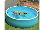 Фотография Круглый надувной бассейн IPOOLGO для отдыха из  из AirDeck Drop Stitch из ткань AIRDECK ПВХ (DROP STITCH PVC) ткань AIRDECK ТПУ (DROP STITCH TPU) ТаймТриал
