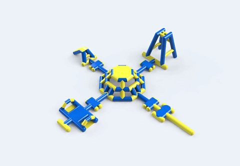 Надувной развлекательный аквапарк «Зона приключений»