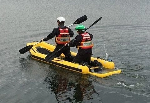 Универсальные спасательные сани-лодка ПВХ «RESCUE» для поисковых работ МЧС