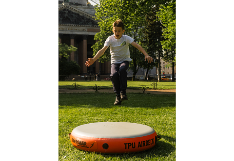 "САЛЬТАР" - надувной гимнастический круглый мат для акробатики, прыжков, сальто "САЛЬТАР" - надувной гимнастический круглый мат для акробатики, прыжков, сальто