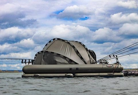 Надувной плот, рыболовная платформа под палатку для рыбалки RAPTOR