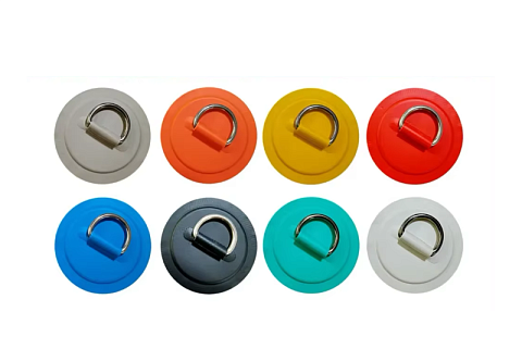 Кольцо ПВХ круглое металлическое или пластиковое (для крепления, коленных упоров, рюкзаков и т.д)