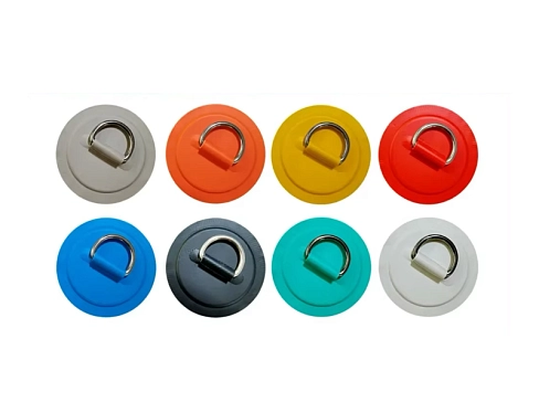 Кольцо ПВХ круглое металлическое или пластиковое (для крепления, коленных упоров, рюкзаков и т.д)