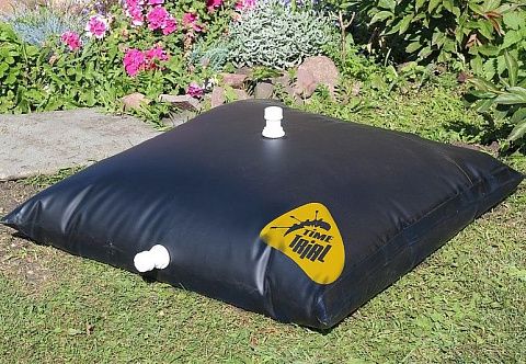 Мягкий бак (складная емкость) для летнего душа 200 литров