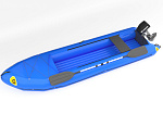 "БАЙДБОТ-1" - надувной одноместный Катабайд ПВХ с транцем под мотор с надувным дном НДНД из ПВХ ТаймТриал