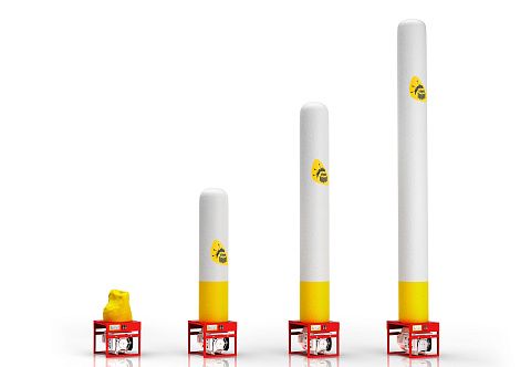 Аварийная осветительная установка (световой столб МЧС) с генератором