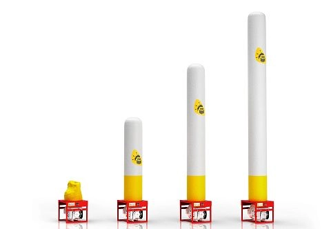 Аварийная осветительная установка (световой столб МЧС) с генератором