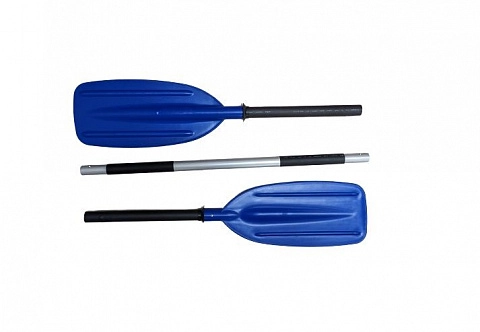 Весло разборное байдарочное трехсекционное для байдарки 230 см